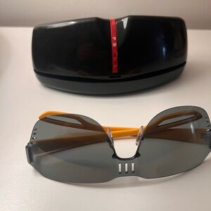 Prada Sunglasses & Case for Men ( Make a Reasonable Offer )